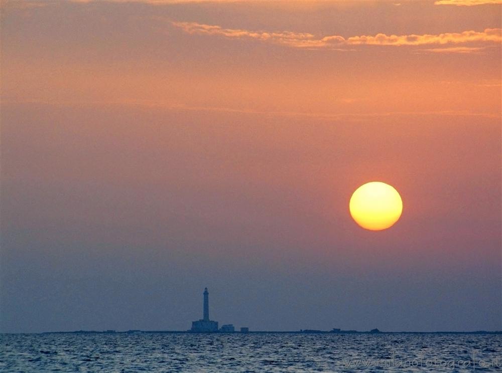 Baia Verde (Gallipoli, Lecce) - Tramonto con l'Isola di Sant Andrea